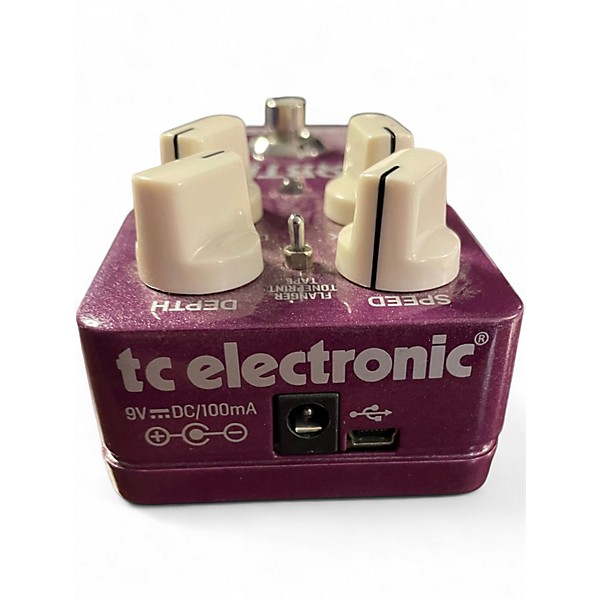 Used TC Electronic Vortex Flanger Effect Pedal