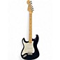 Used Fender Standard Stratocaster Left Handed BLACK Electric Guitar thumbnail