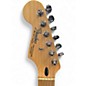 Used Fender Standard Stratocaster Left Handed BLACK Electric Guitar