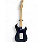 Used Fender Standard Stratocaster Left Handed BLACK Electric Guitar