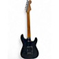 Used Fender STANDARD STRATOCASTER HSS LH BLACK Solid Body Electric Guitar
