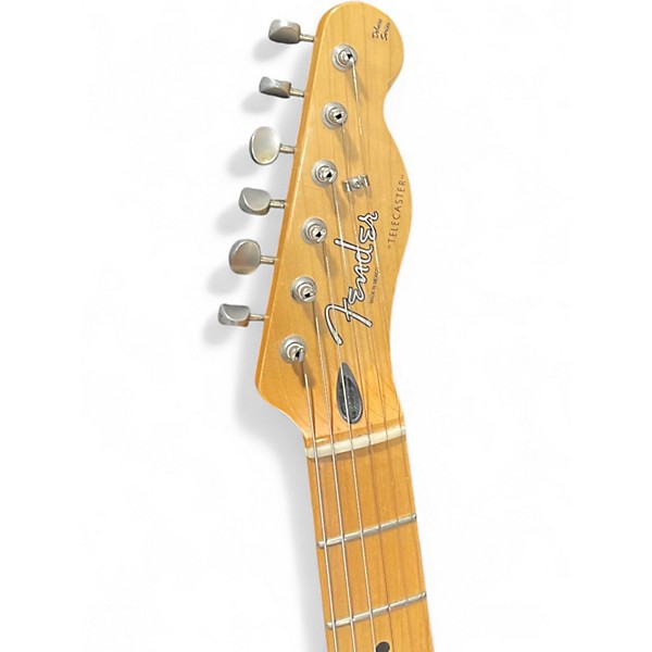 Used Fender Deluxe Nashville Telecaster Butterscotch Solid Body Electric Guitar