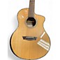 Used Washburn Bella Tono Allure Elite Natural Acoustic Electric Guitar