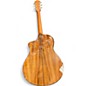 Used Washburn Bella Tono Allure Elite Natural Acoustic Electric Guitar