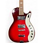 Used Silvertone Jupiter 1423 red sparkle Solid Body Electric Guitar