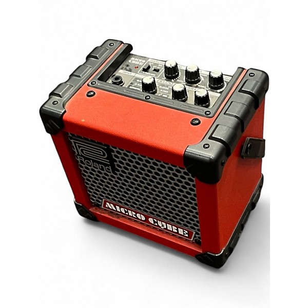 Used Roland MICRO CUBE RED Battery Powered Amp