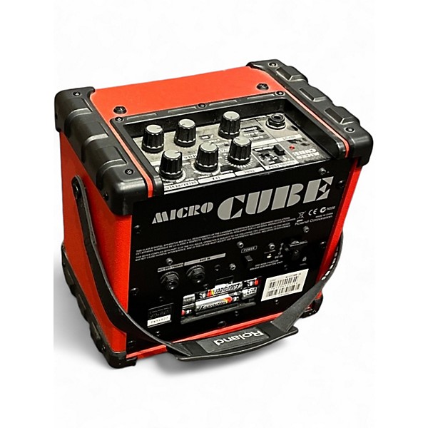 Used Roland MICRO CUBE RED Battery Powered Amp