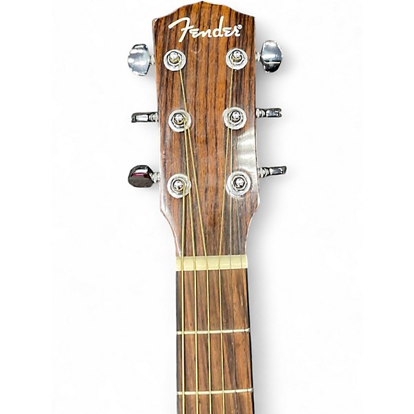 Used Fender CF140S Folk Natural Acoustic Guitar