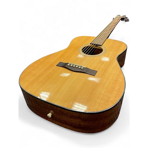 Used Fender CF140S Folk Natural Acoustic Guitar