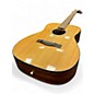 Used Fender CF140S Folk Natural Acoustic Guitar