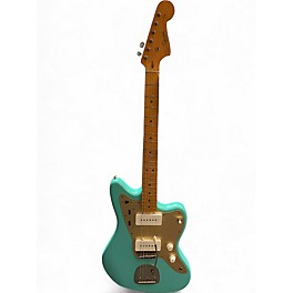 Used Squier Jazzmaster 40th Anniversary Seafoam Green Solid Body Electric Guitar
