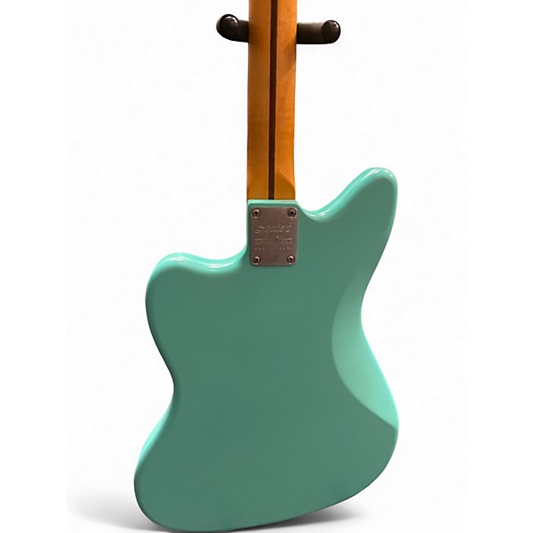 Used Squier Jazzmaster 40th Anniversary Seafoam Green Solid Body Electric Guitar