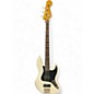 Used Fender Modern Player Jazz Bass Olympic White Electric Bass Guitar thumbnail