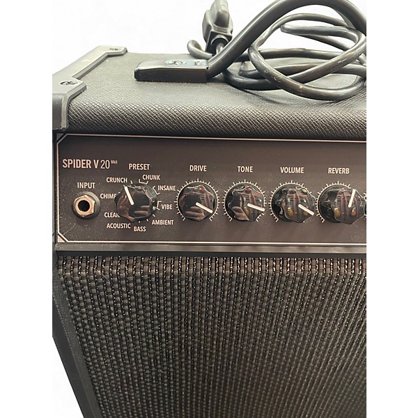 Used Line 6 Spider V 20 MkII 20w 1x8 Guitar Combo Amp