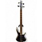 Used Ibanez SR300E Metallic Silver Burst Electric Bass Guitar thumbnail