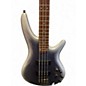 Used Ibanez SR300E Metallic Silver Burst Electric Bass Guitar