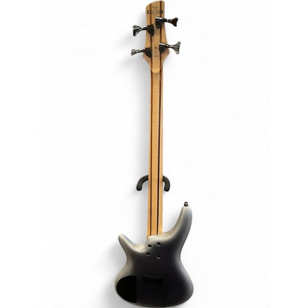 Used Ibanez SR300E Metallic Silver Burst Electric Bass Guitar