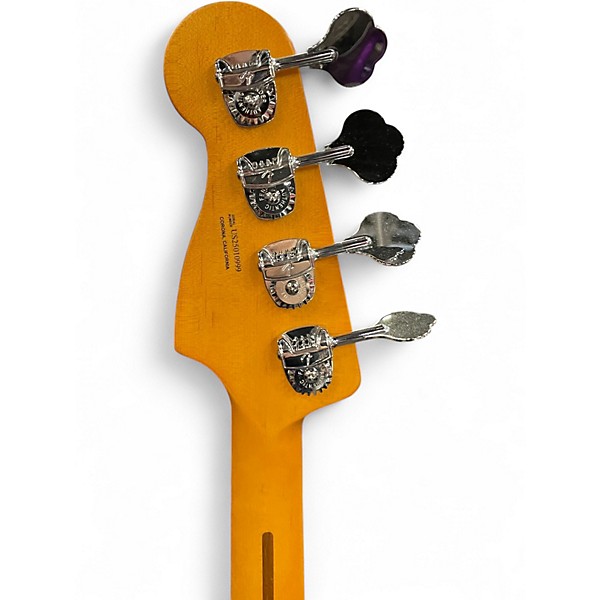 Used Fender American Ultra II Precision Bass Noble Blue Electric Bass Guitar