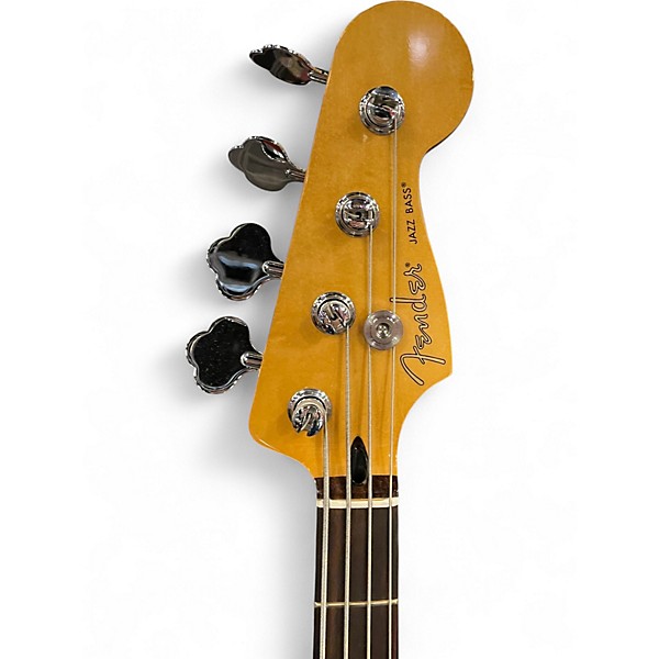 Used Fender player II modified Jazz Bass Harvest Green Metallic Electric Bass Guitar