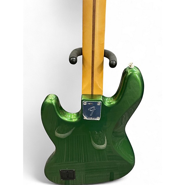 Used Fender player II modified Jazz Bass Harvest Green Metallic Electric Bass Guitar