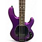 Used Sterling by Music Man Ray34 Purple Sparkle Electric Bass Guitar
