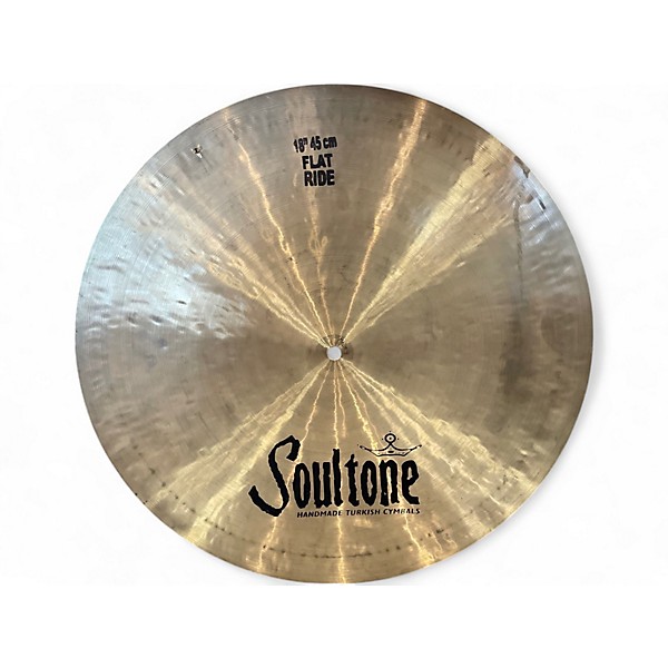 Used Soultone 18in 18 flat ride Cymbal