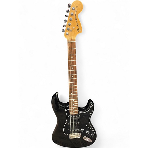 Used Fender American Special Stratocaster Black Solid Body Electric Guitar