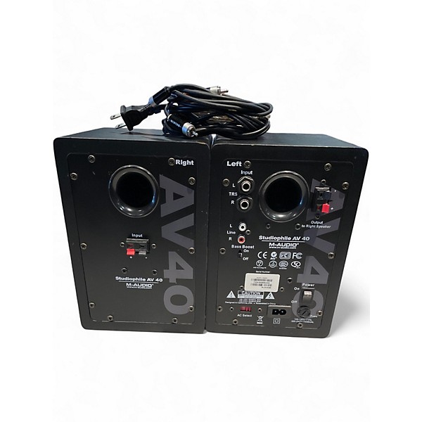 Used M Audio  AV40 Powered Monitor