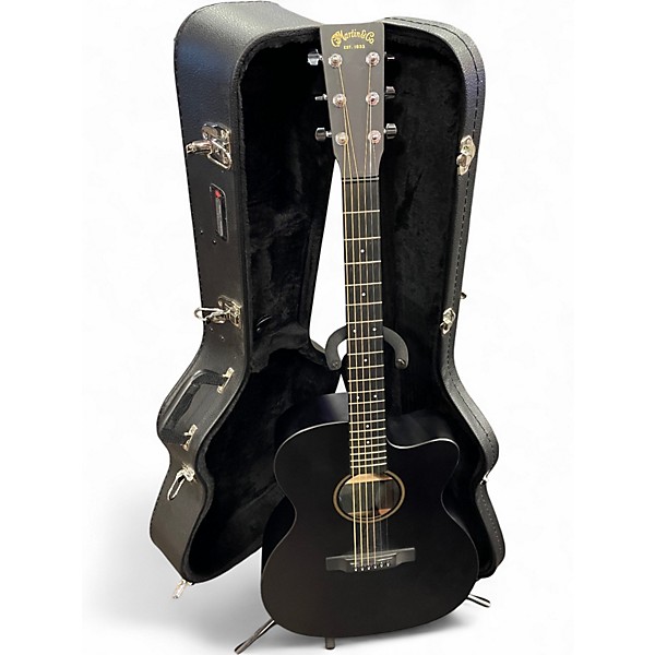 Used Martin X SERIES SPECIAL Satin Black Acoustic Electric Guitar