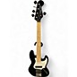 Used Squier Contemporary Active Jazz Bass HH V Black Electric Bass Guitar thumbnail