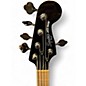 Used Squier Contemporary Active Jazz Bass HH V Black Electric Bass Guitar