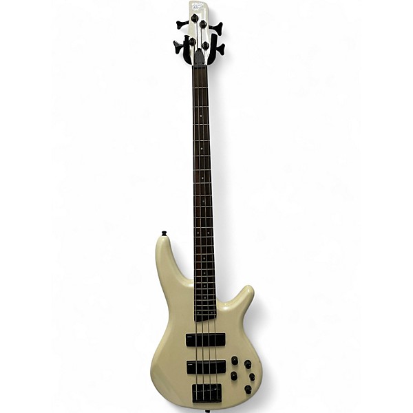 Used Ibanez SR250 Pearl White Electric Bass Guitar