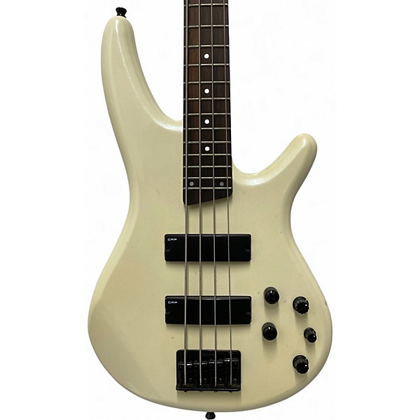 Used Ibanez SR250 Pearl White Electric Bass Guitar