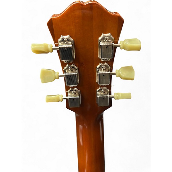 Used 2024 Eastman T484GB GOLDEN BROWN Hollow Body Electric Guitar