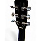 Used Giannini GF-1C Black Acoustic Electric Guitar