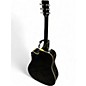 Used Giannini GF-1C Black Acoustic Electric Guitar