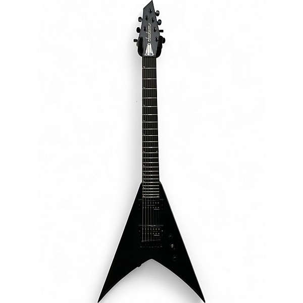 Used Jackson KING V JS22 7 STRING Black Solid Body Electric Guitar