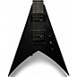Used Jackson KING V JS22 7 STRING Black Solid Body Electric Guitar