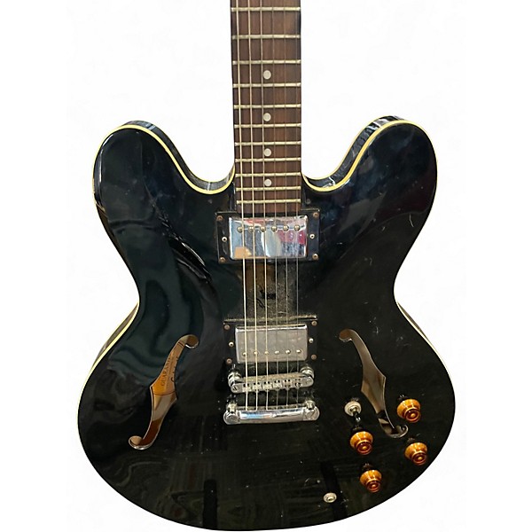 Used Epiphone Dot Black Hollow Body Electric Guitar