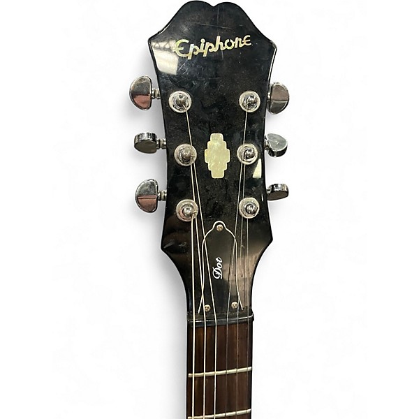 Used Epiphone Dot Black Hollow Body Electric Guitar