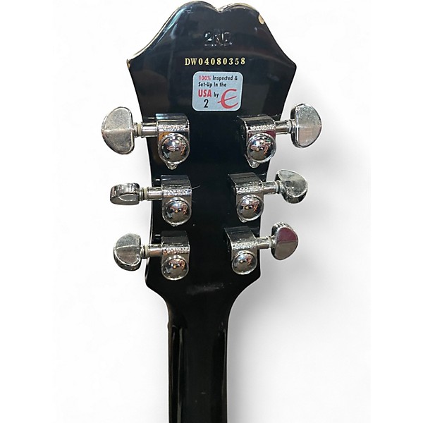 Used Epiphone Dot Black Hollow Body Electric Guitar