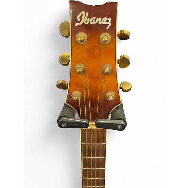 Used Ibanez A300EVV Orange Acoustic Guitar
