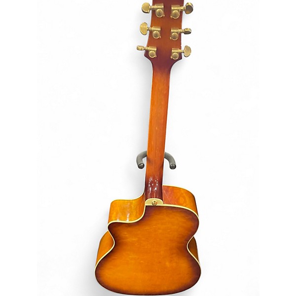 Used Ibanez A300EVV Orange Acoustic Guitar