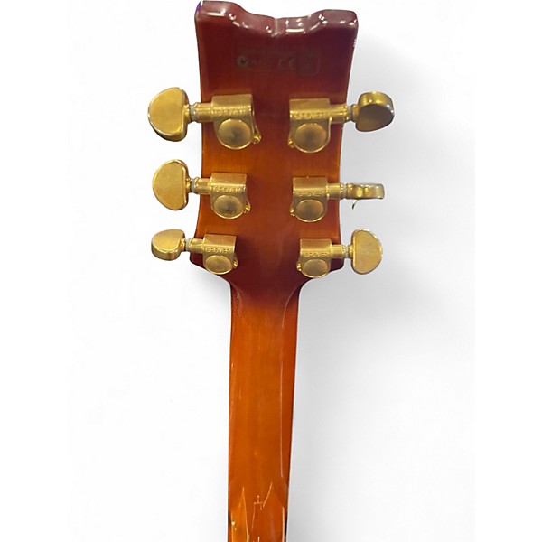 Used Ibanez A300EVV Orange Acoustic Guitar