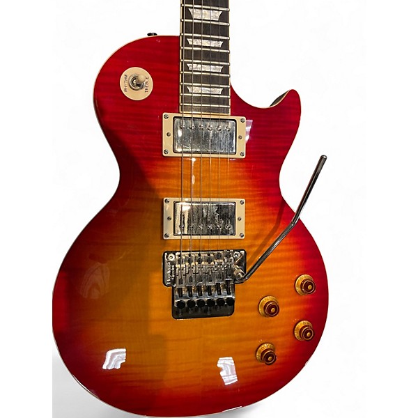 Used Epiphone les paul plus top pro fx Cherry Sunburst Solid Body Electric Guitar