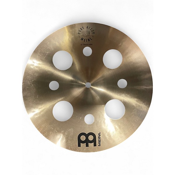 Used MEINL 12in pure alloy trash china Cymbal