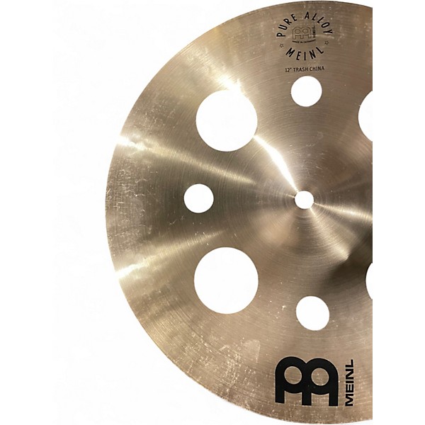 Used MEINL 12in pure alloy trash china Cymbal