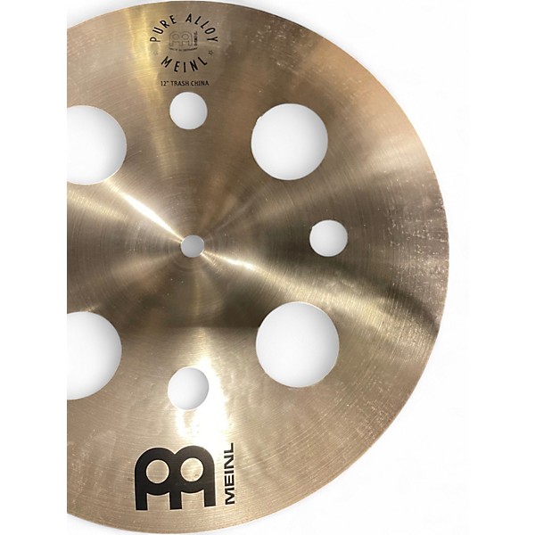 Used MEINL 12in pure alloy trash china Cymbal