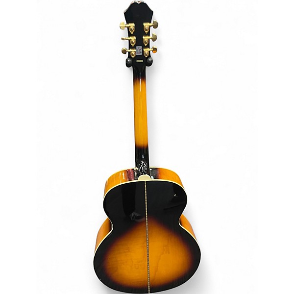 Used Epiphone EJ200 Vintage Sunburst Acoustic Guitar