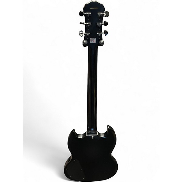 Used Epiphone SG Goth G400 Black Solid Body Electric Guitar